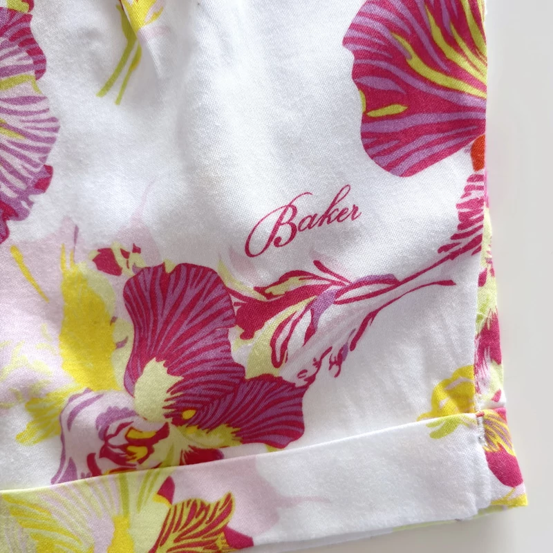 Ted Baker virágos pamut short 10 éves lányoknak, 140-es méret