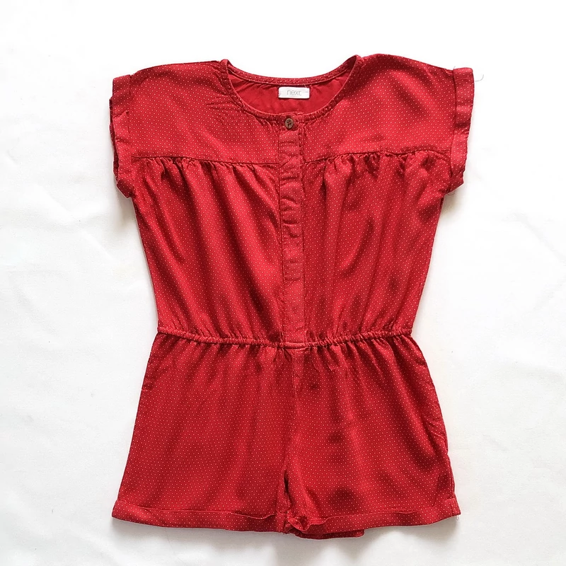 110 Next pöttyös playsuit