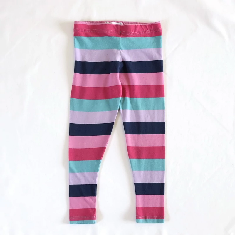 116 Csíkos pamut leggings
