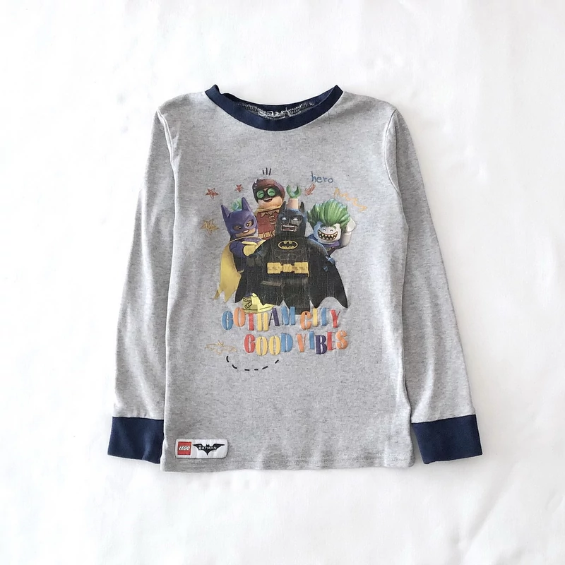 116 Lego Batman pamut pizsama felső