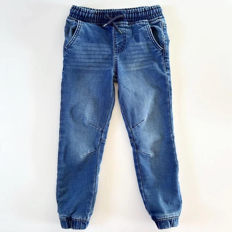 116-os fiú farmer jogger nadrág – Primark/Denim&amp;Co, 5-6 év