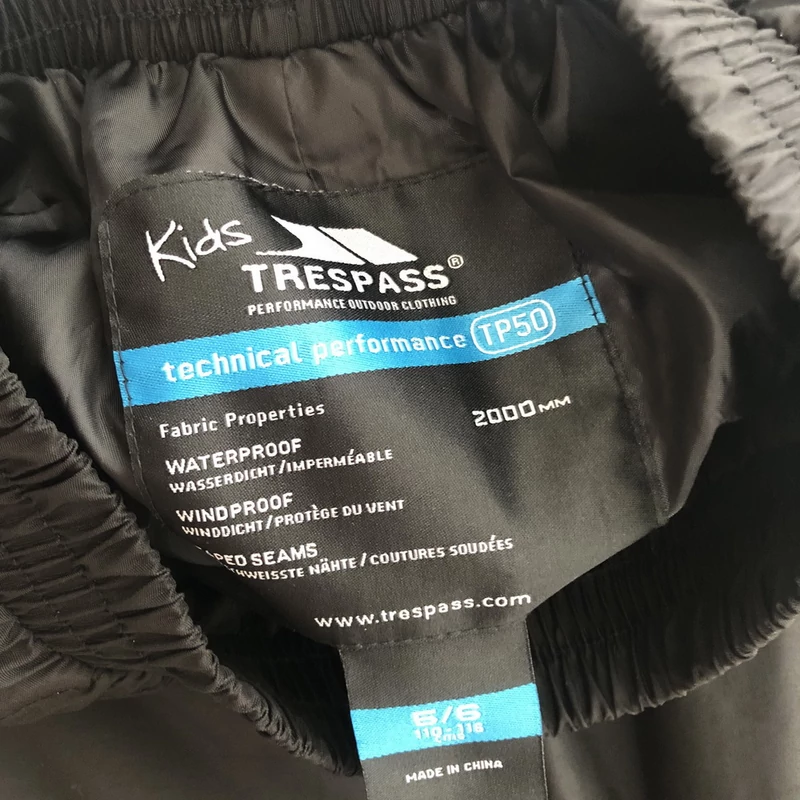 116 Trespass technikai vízálló nadrág