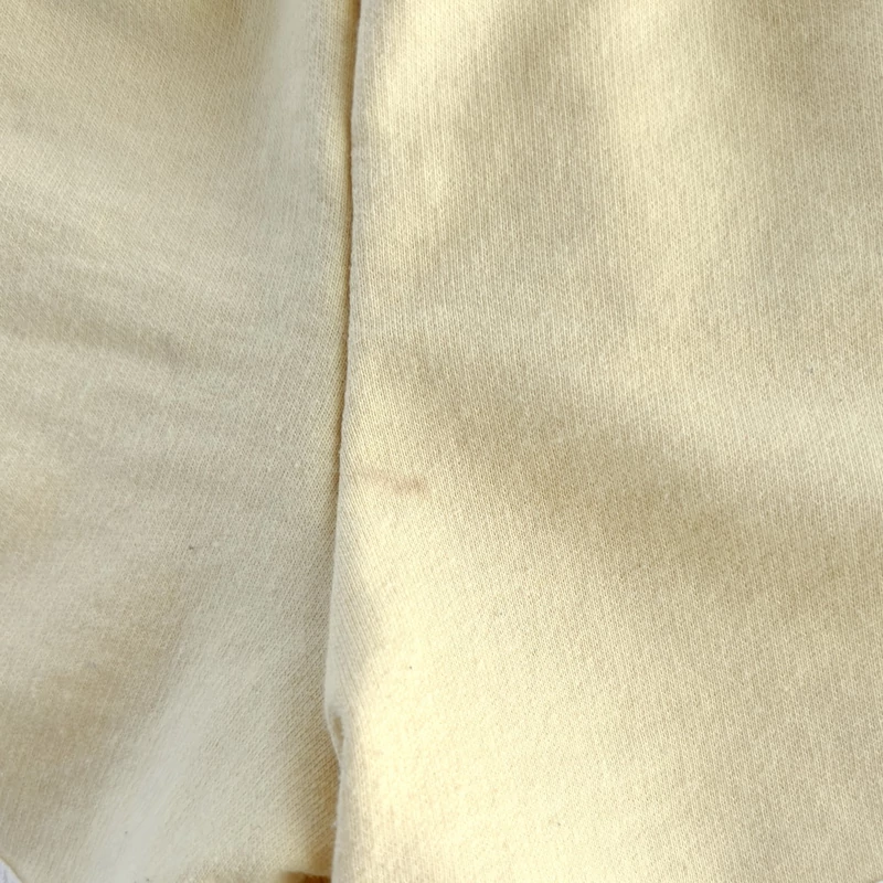 Halványsárga tinilány short fehér szegéllyel – Primark, 158