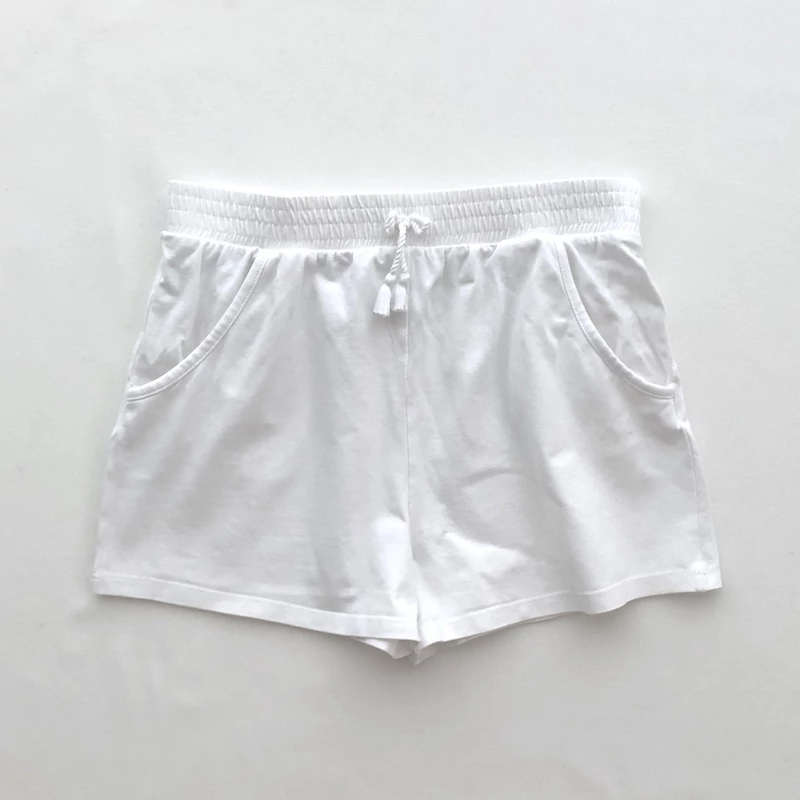 12 év Fehér pamut short 152