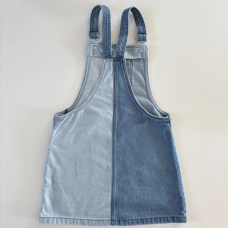 122-es puha kantáros farmer ruha kislányoknak – F&amp;F, 6-7 év