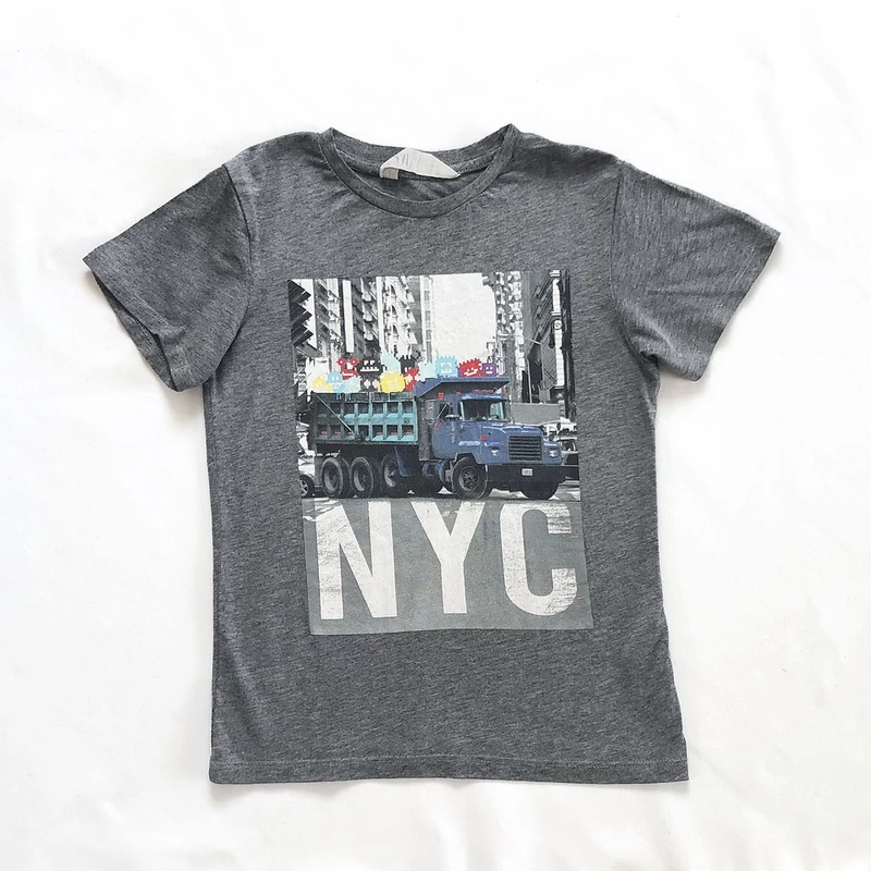 128 Teherautós NYC póló