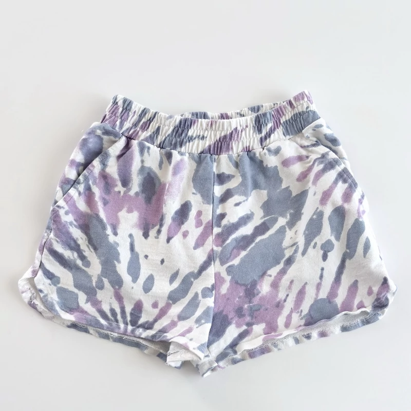 Batikolt mintás H&amp;M pamut short tinilányoknak, 164-es méret