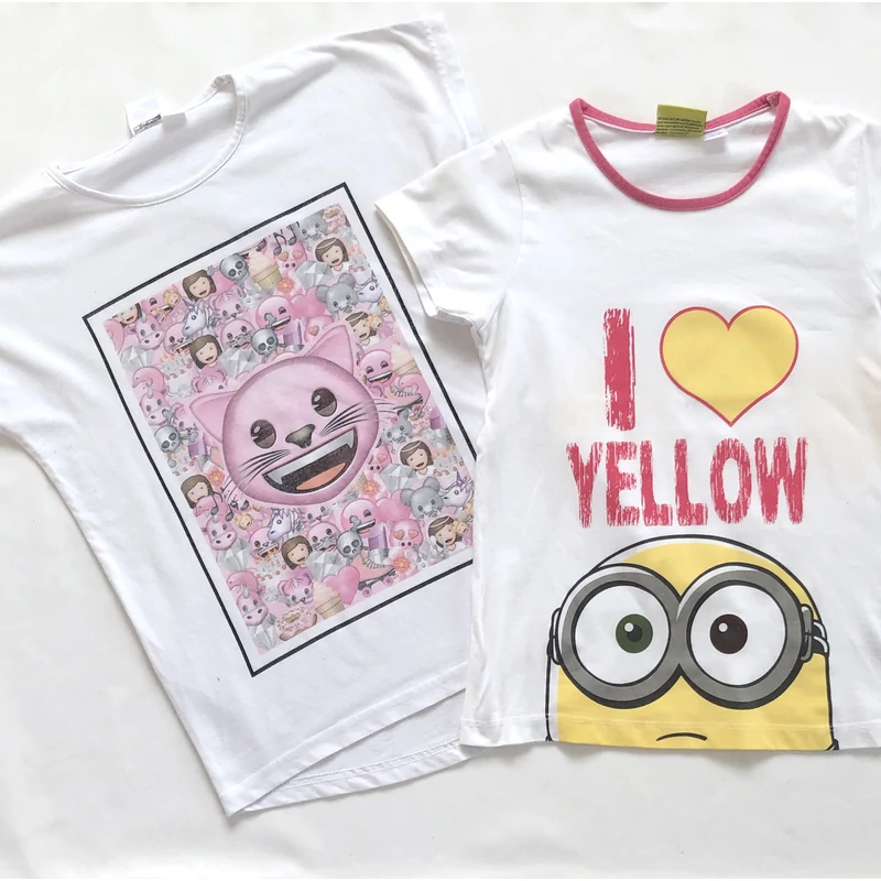 140 Cicás és Minion póló csomag
