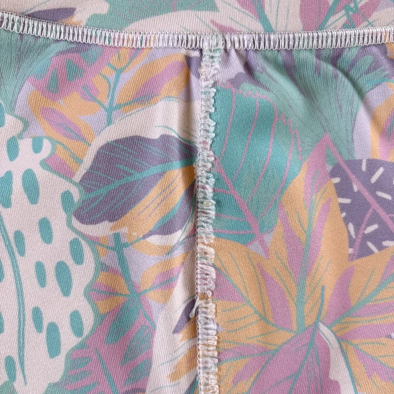 140-es Next pasztell levélmintás kislány sport leggings