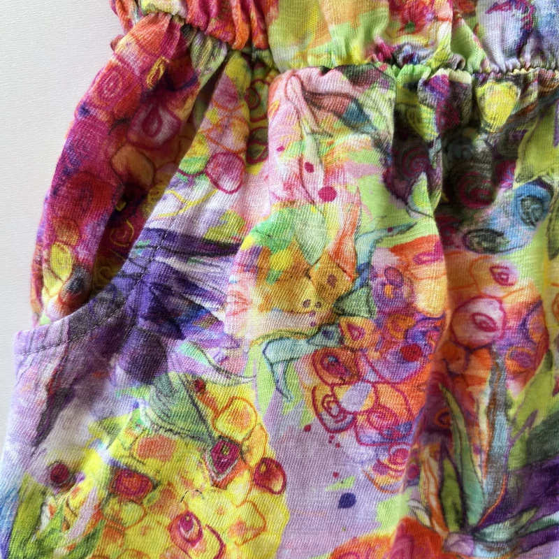 Next színes ananászos playsuit kislányoknak, 140-es méret