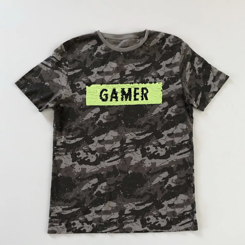 16 év Next Gamer pamut póló szett 176