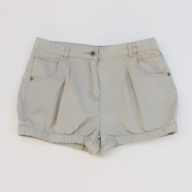 164 Khaki pamutvászon short
