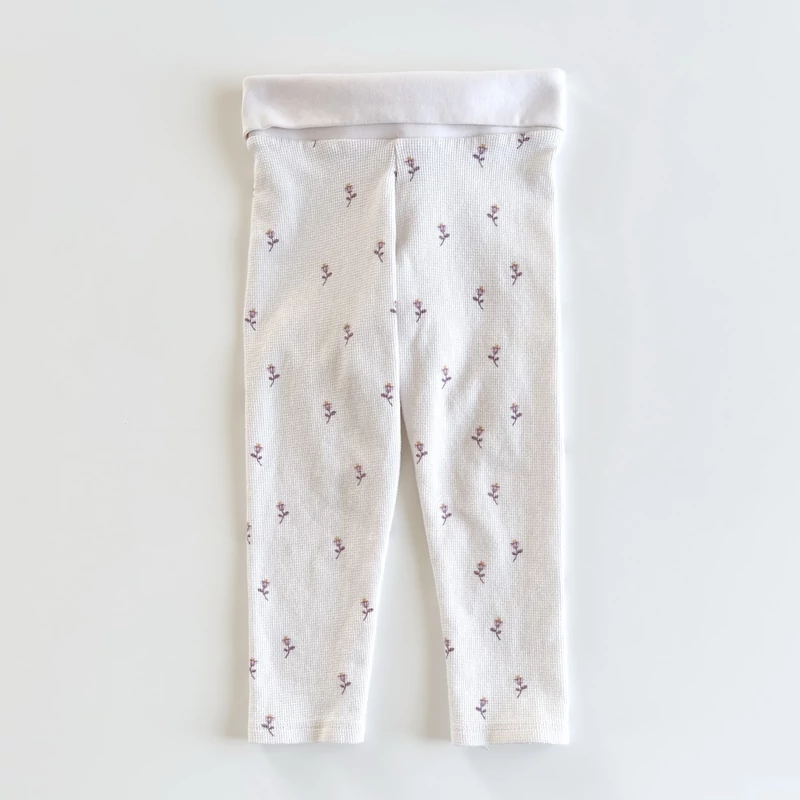 Next virágos pamut leggings, használt gyerekruha, 104-es méret