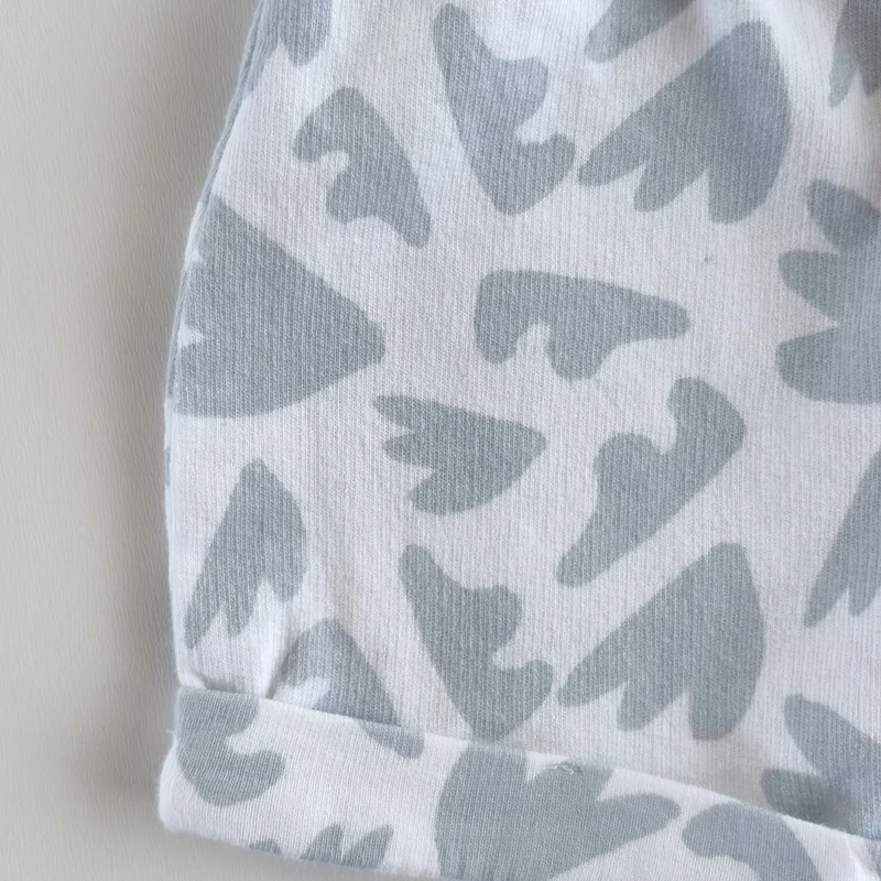 Mintás pamut kisfiú short – Primark, 3–6 hónapos (68)