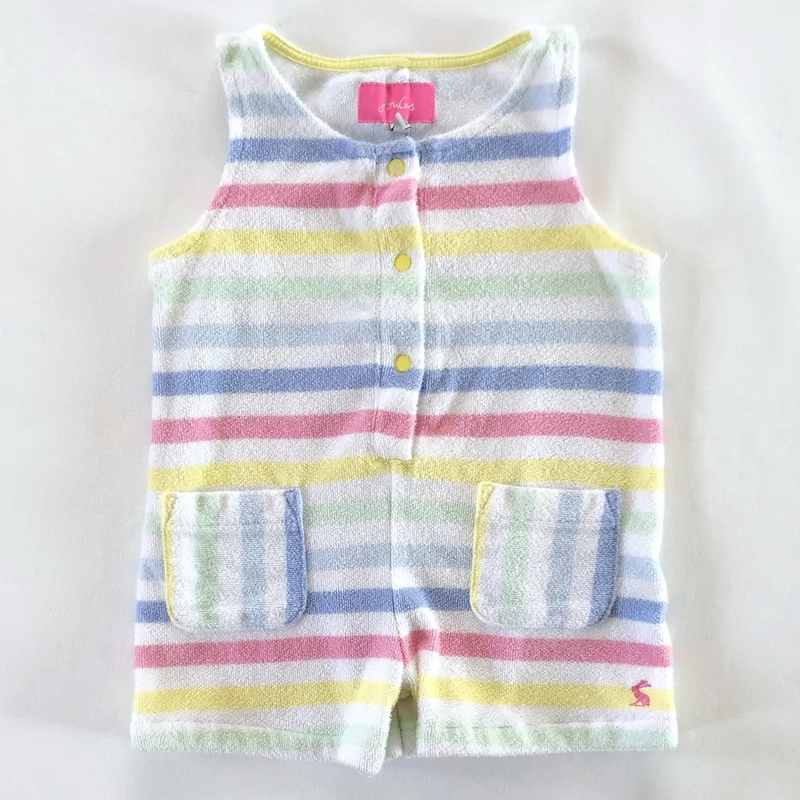 3 év Csíkos frottír playsuit 98