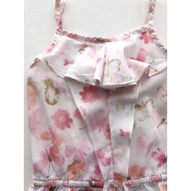 3 év Next pillangós virágos fodros playsuit 98
