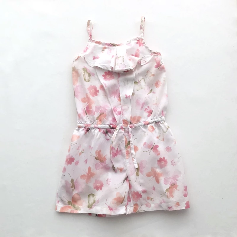 3 év Next pillangós virágos fodros playsuit 98