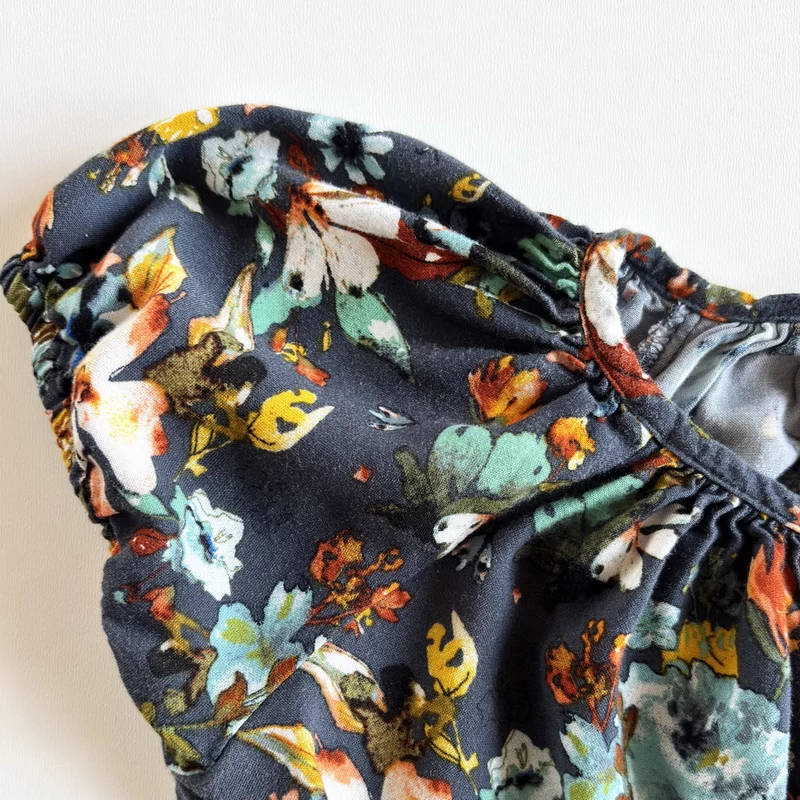 6 éves Next virágos playsuit 116