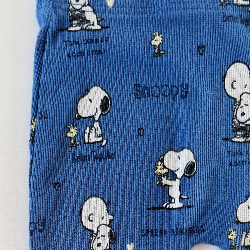 62-es Snoopy mintás pamut kisfiú nadrág – George