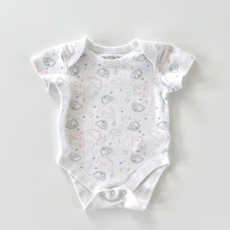 62-es Tatty Teddy mintás pamut kislány body – Marks&amp;Spencer