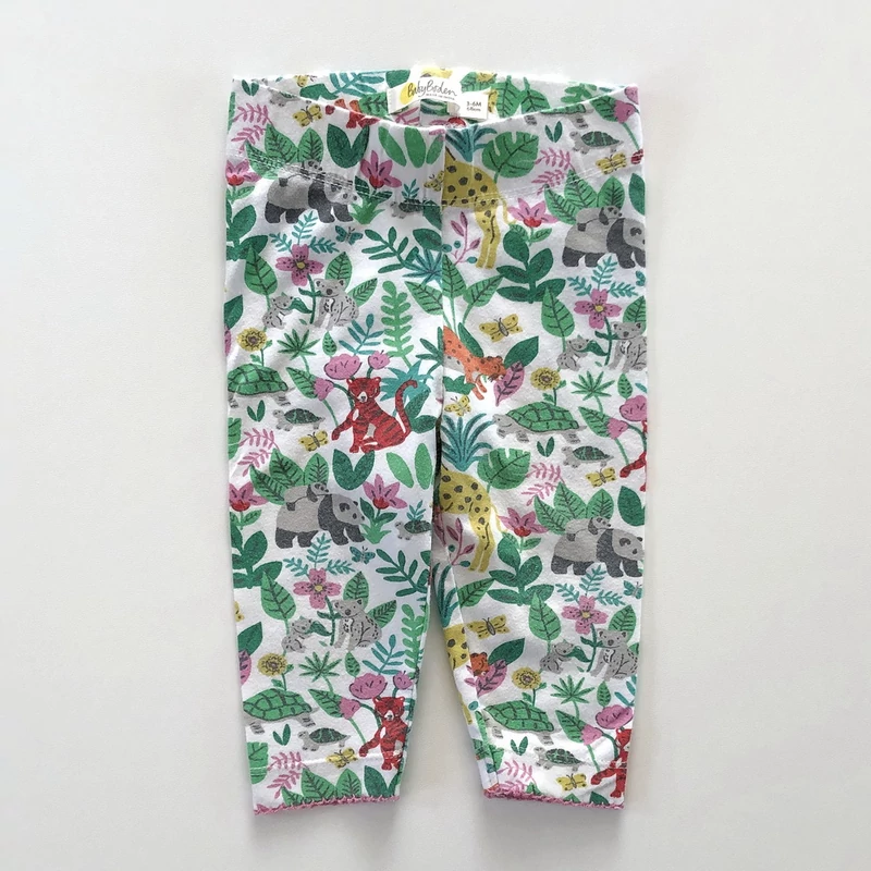 68 Mini Boden mintás pamut leggings