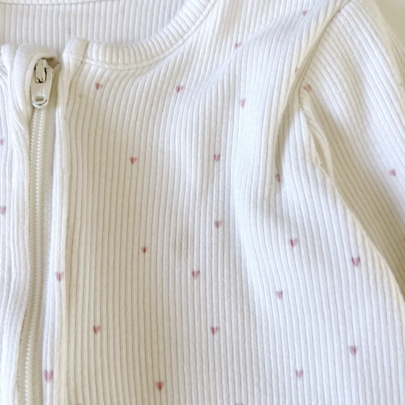 74-es George pamut cipzáros rugdalózó pandás mintával kislánynak