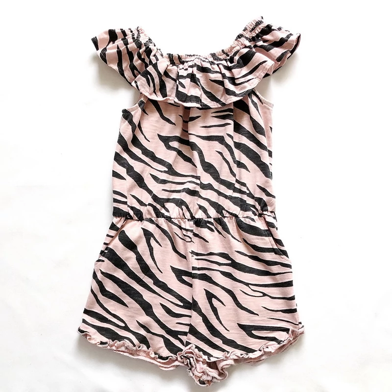 8 év Next állatmintás pamut playsuit 128
