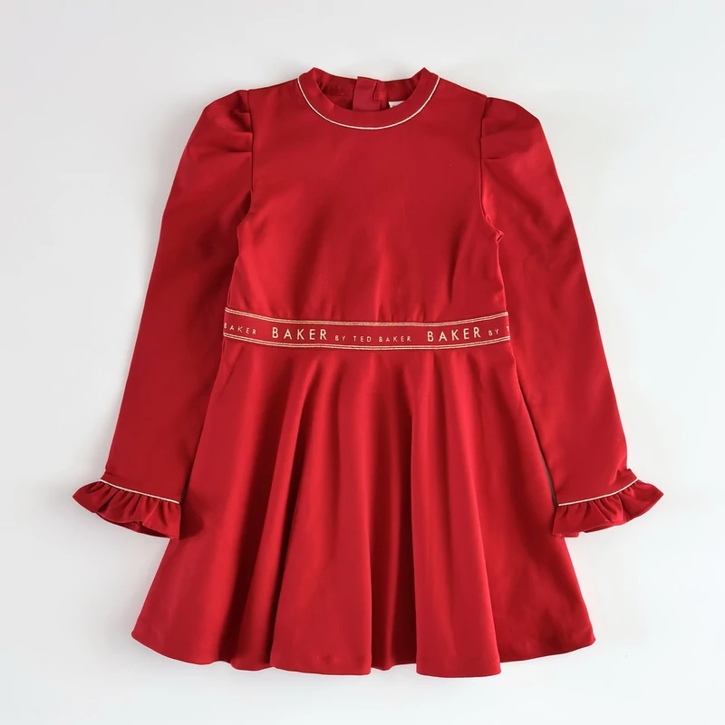 8 éves Ted Baker alkalmi piros ruha 128