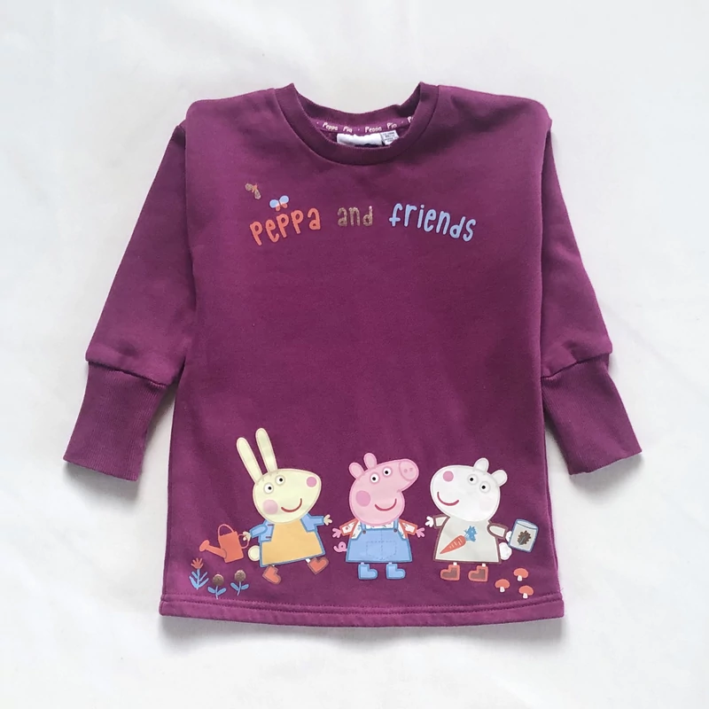 86 Peppa Pig pulóver ruha