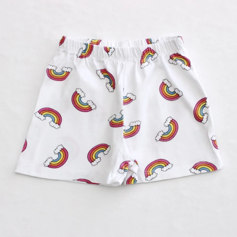86 Szivárványos pamut short