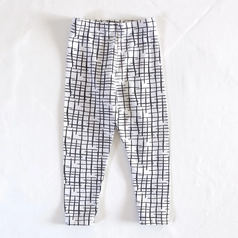 92 Csíkos pamut leggings