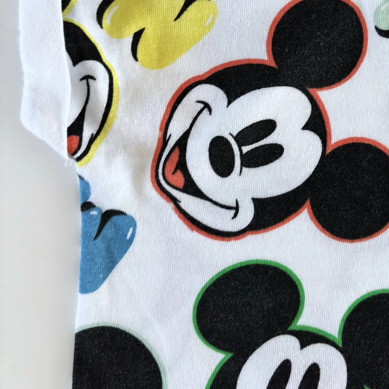 Disney Mickey Mouse mintás kisfiú pamut napozó – 56-os, használt babaruha